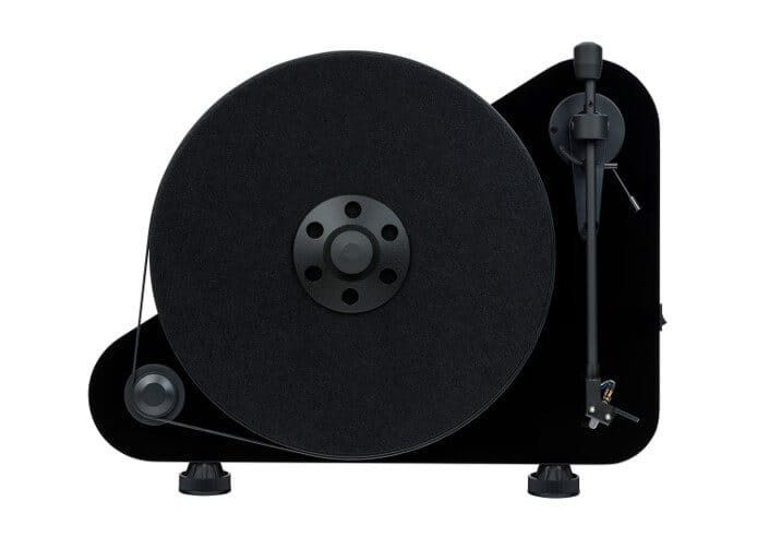 เครื่องเล่นแผ่นเสียง PROJECT :VT-E BT (พร้อมหัวเข็ม ORTOFON รุ่น OM5E) (สีดำเงา)